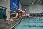 Swimming vs Babson  Wheaton College Swimming & Diving vs Babson College. - Photo By: KEITH NORDSTROM : Wheaton, Swimming